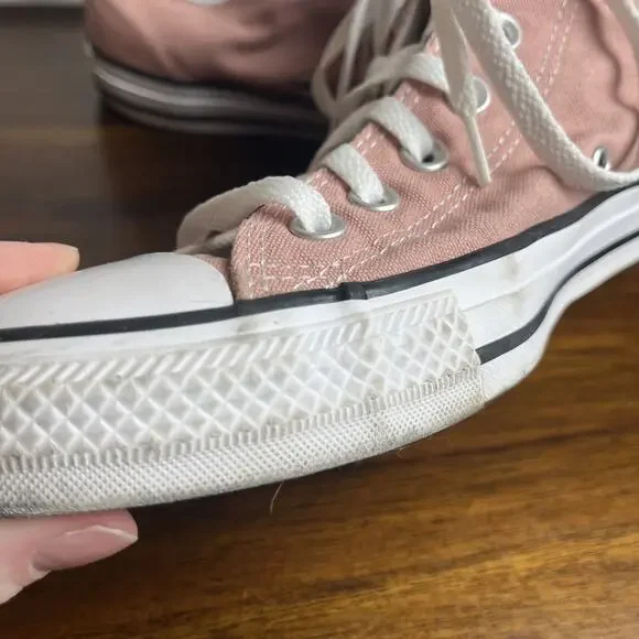 Converse Chuck Taylor All Star Hi Shoes Canyon Dusk Pink Men’s 8 Women’s 10 - Picture 10 of 13